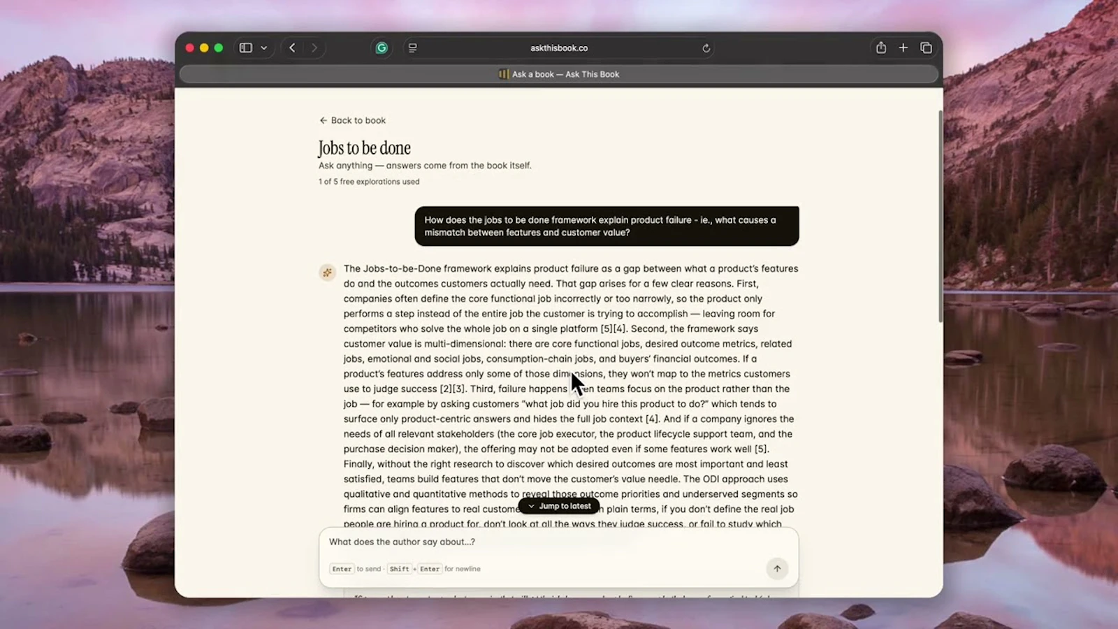 Ask This Book screenshot 1 (video preview)