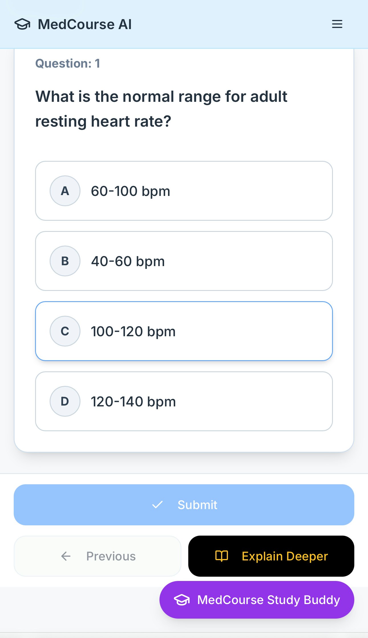 MedCourse AI gallery image