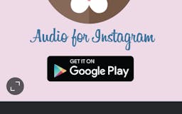 Audio for Instagram media 3