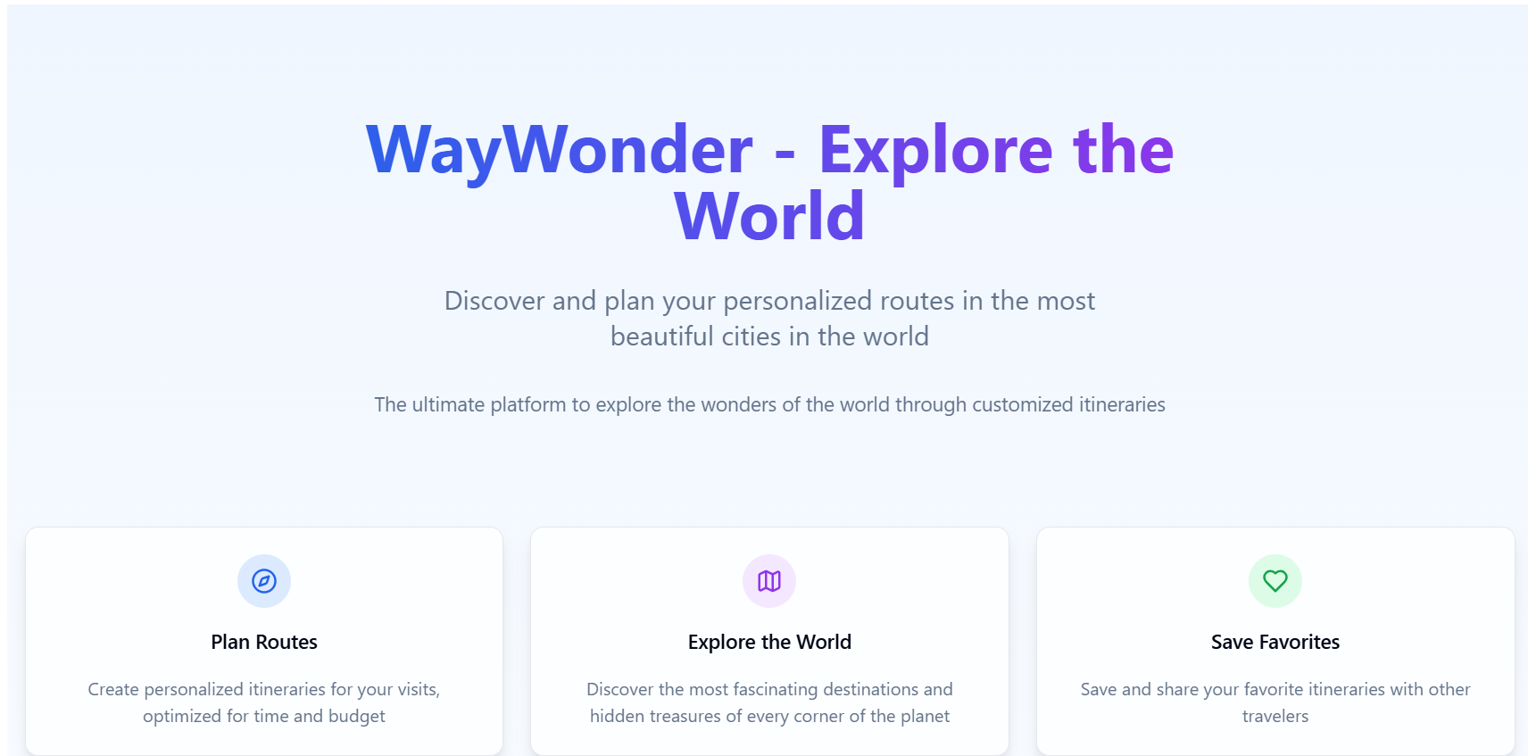 WayWonder.info - 在全世界輕鬆地計劃和個性化冒險 media 1