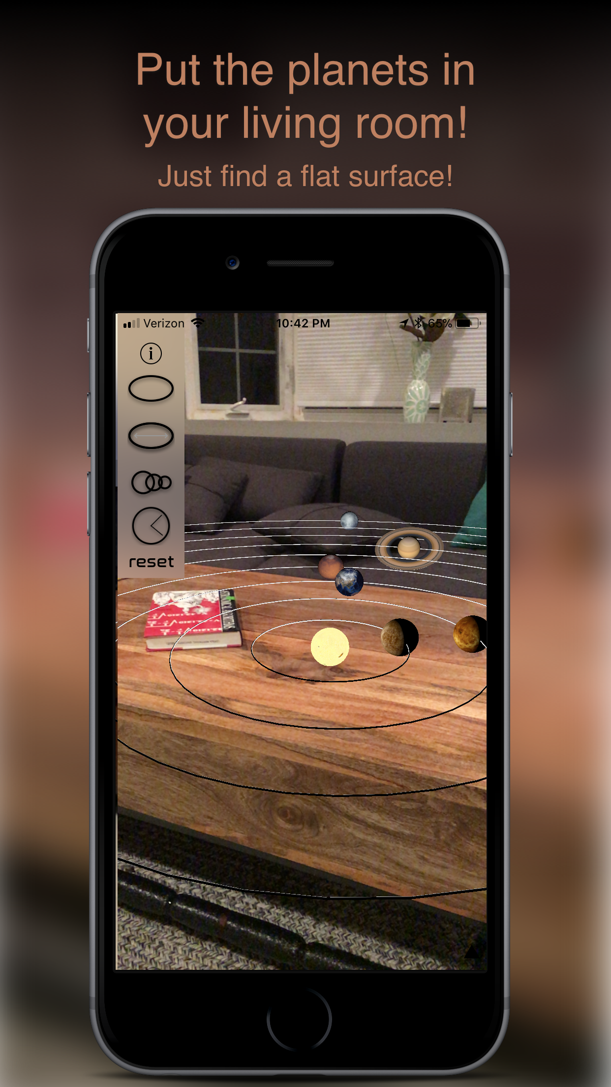 Augmented Reality Solar System gallery image