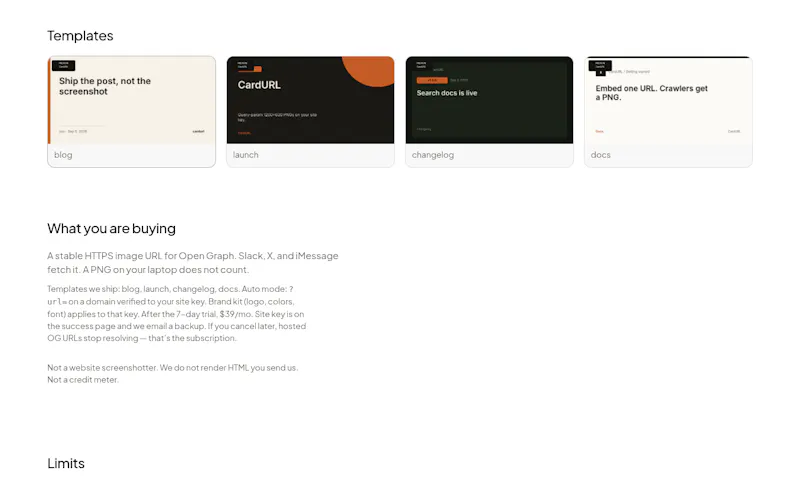 CardURL screenshot 5