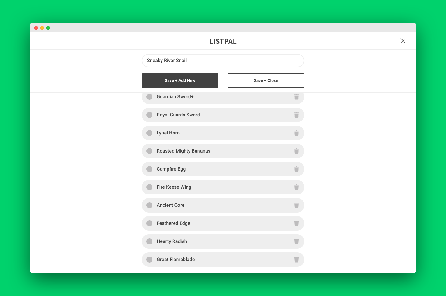 ListPal gallery image
