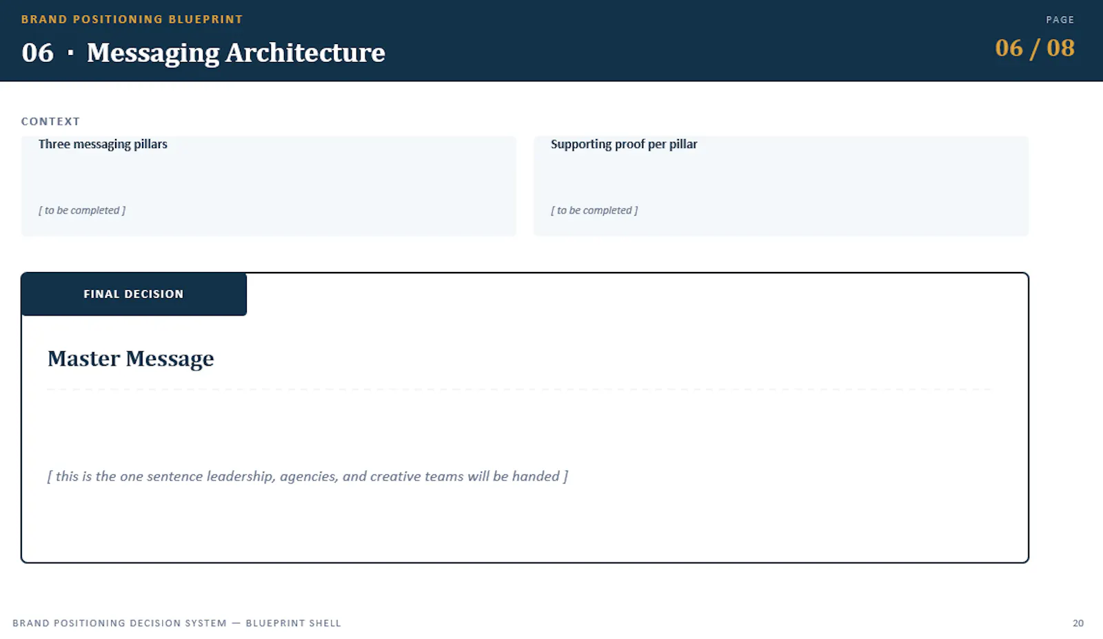 Brand Positioning Decision System screenshot 4