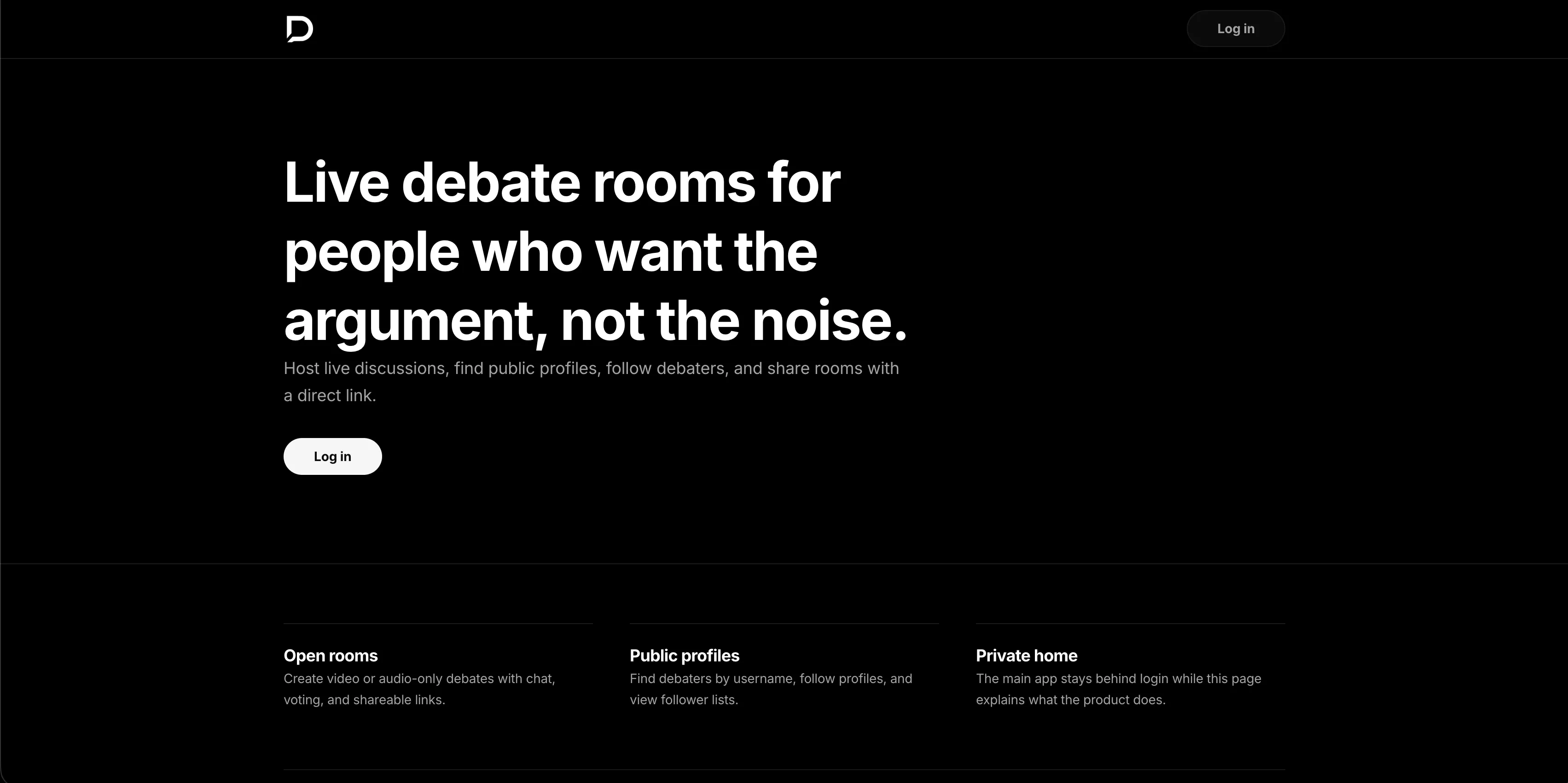 Debate gallery image