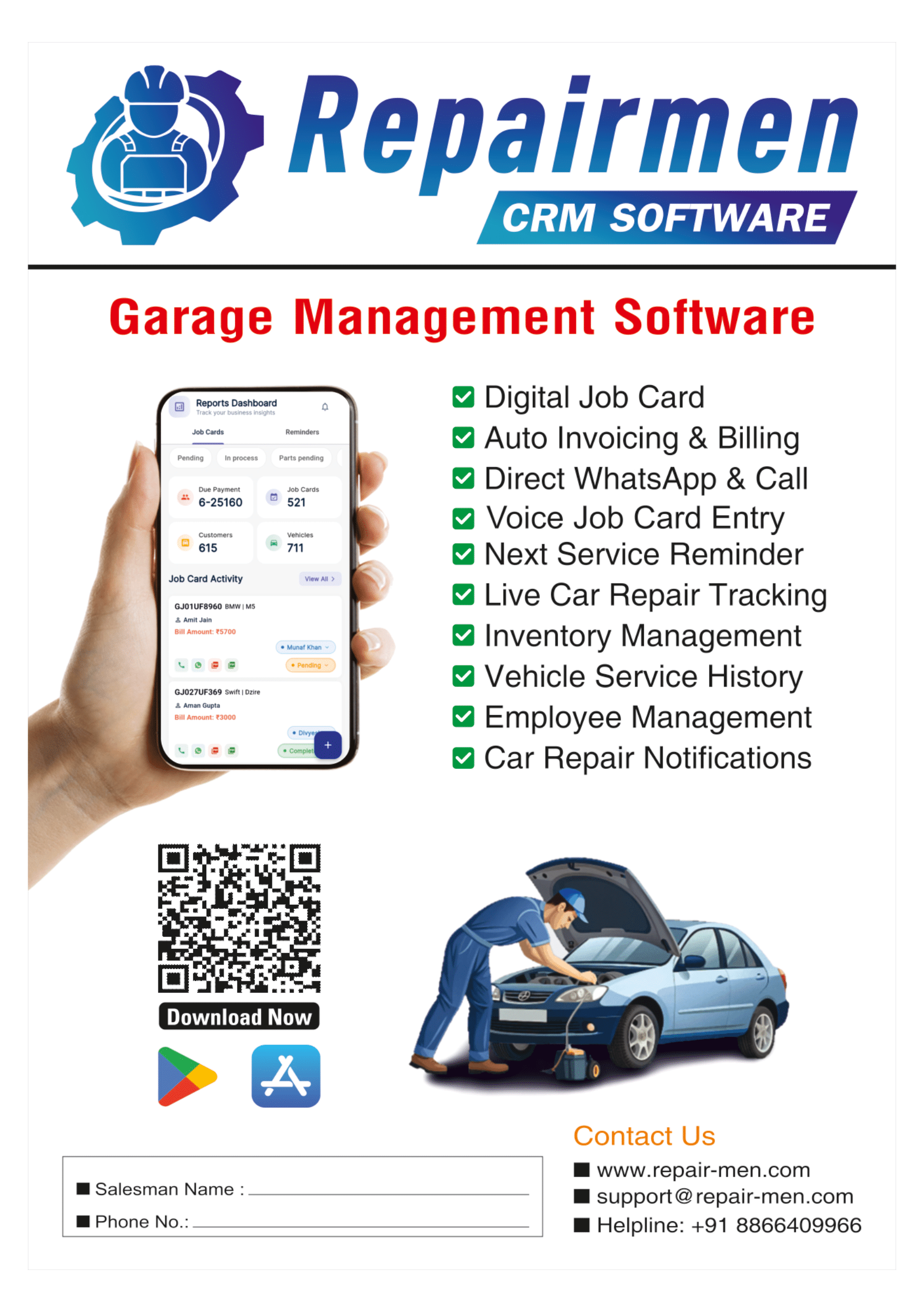 RepairMen CRM Software gallery image
