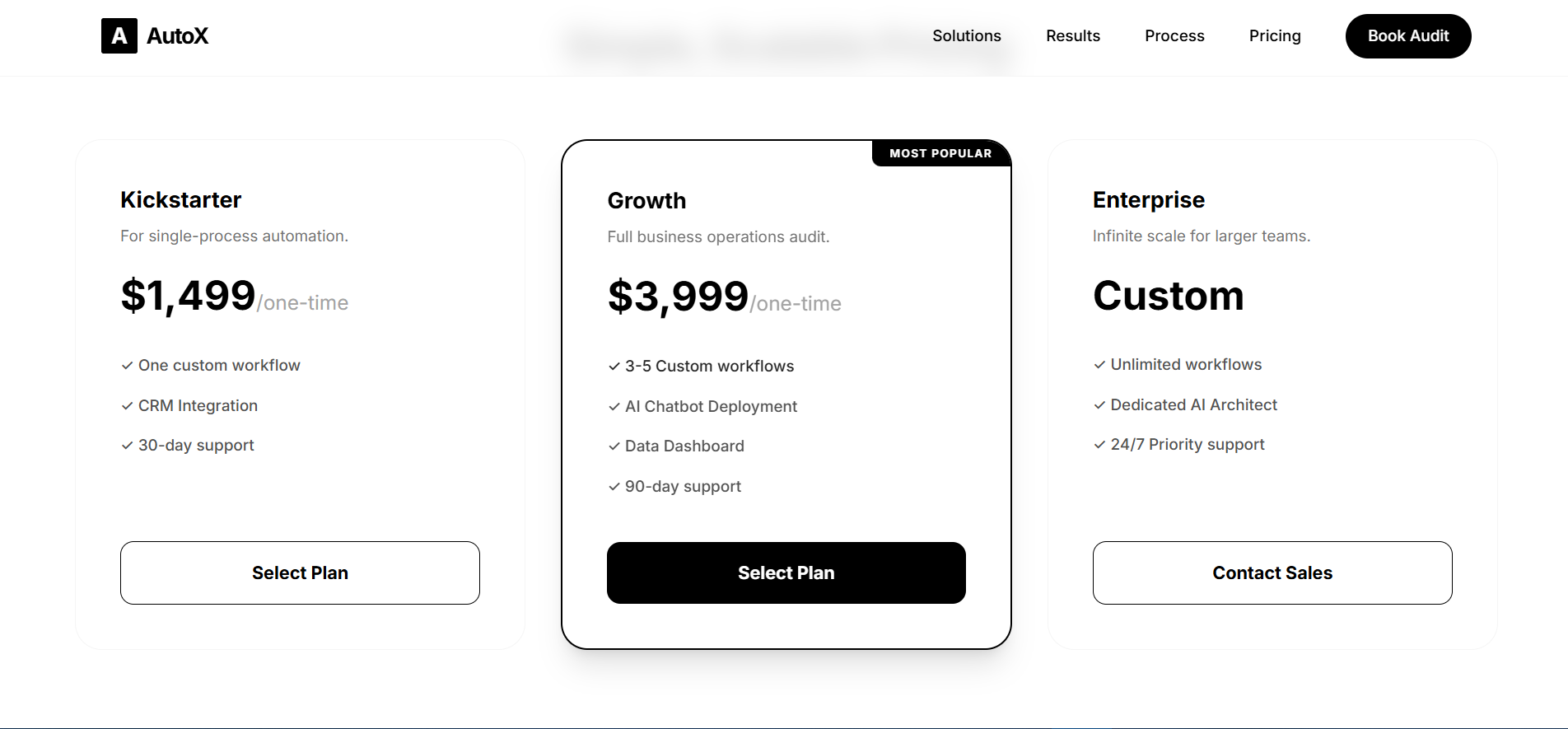 AutoX - Screenshot 2 showing product features and functionality