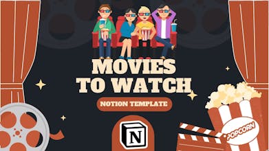 Movies Tracker with Notion gallery image