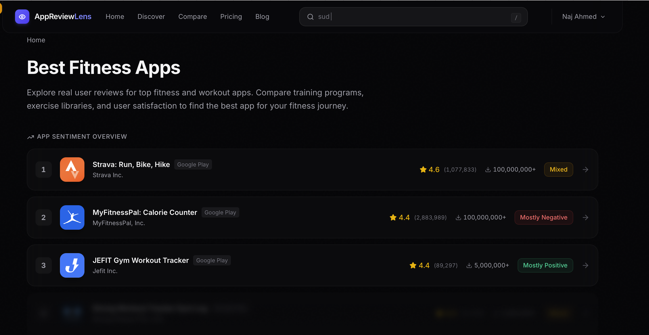 AppReviewLens gallery image