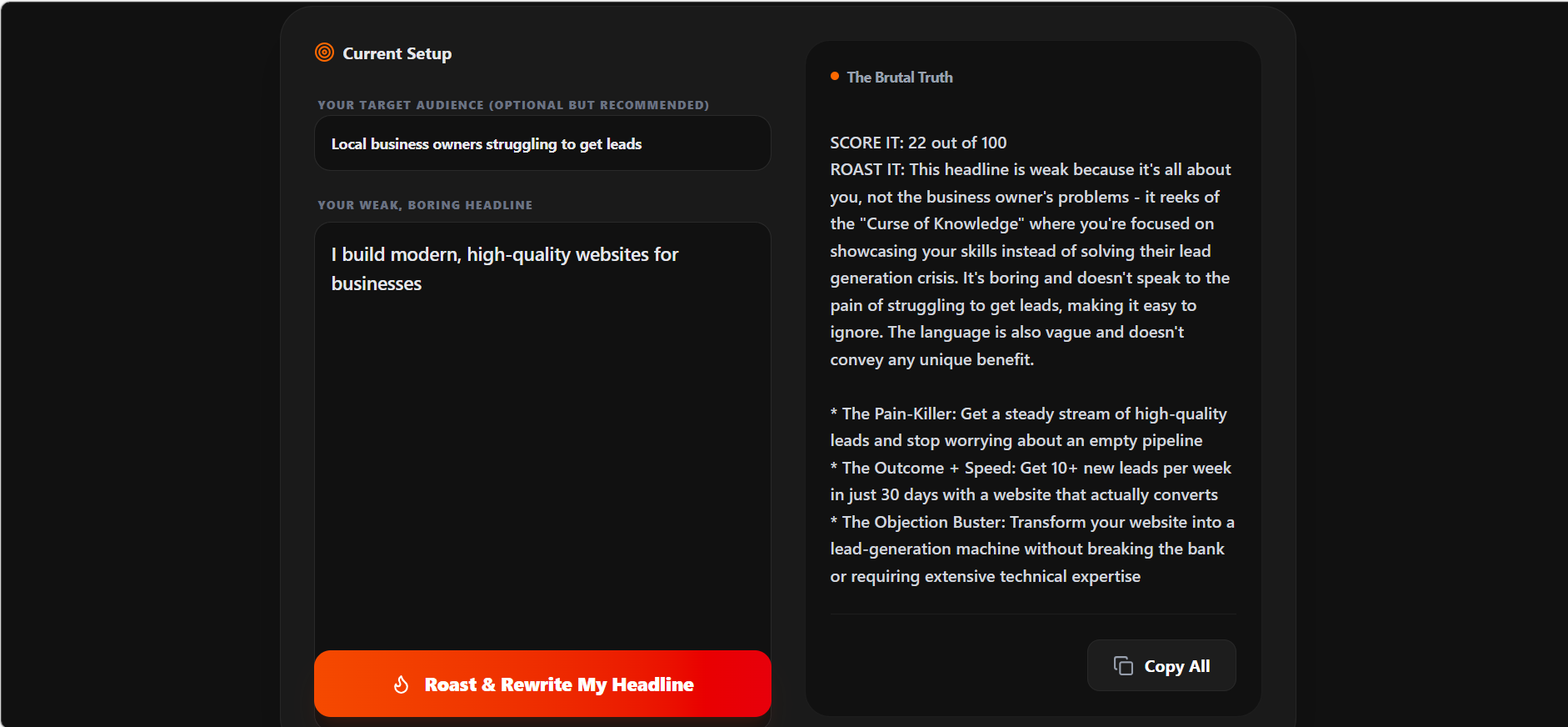 BrutalHeadline gallery image