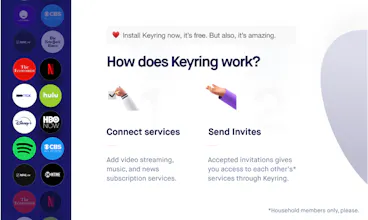 Keyring - Safely share subscriptions gallery image