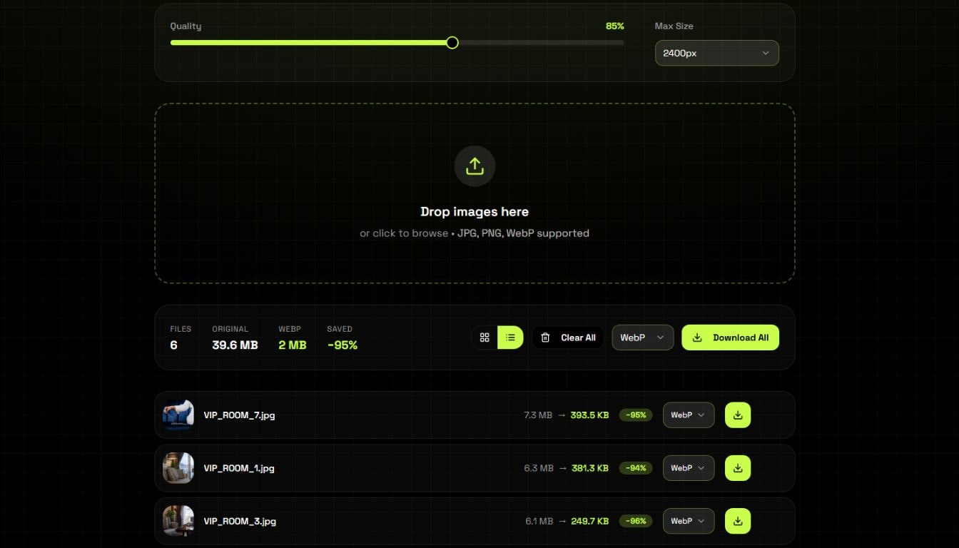 Tinify by WOW Studio - Screenshot 2 showing product features and functionality