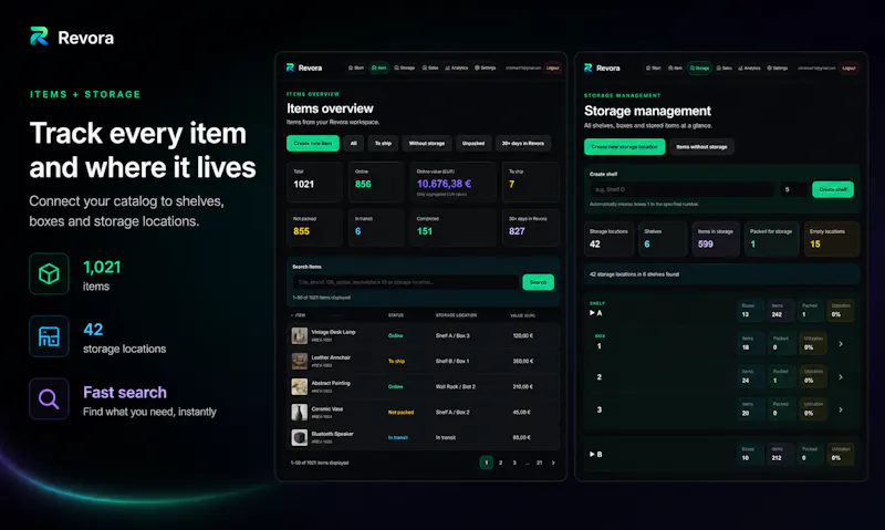 Revora screenshot 1