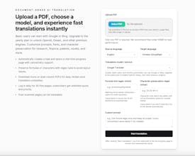 PDF Translate – Free PDF Translator gallery image