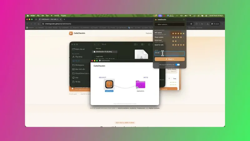 CafeCheckIn, Your café sorted the moment screenshot 1 (video preview)