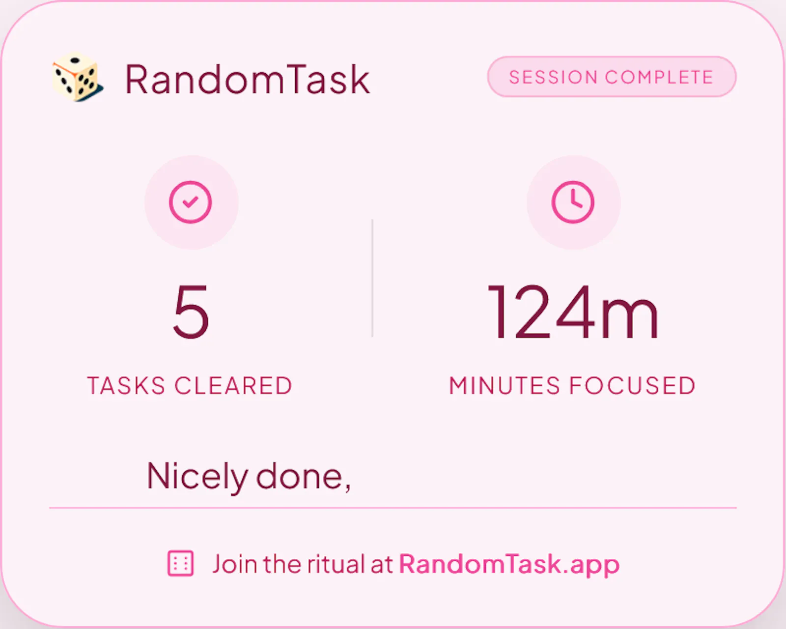 RandomTask screenshot 4