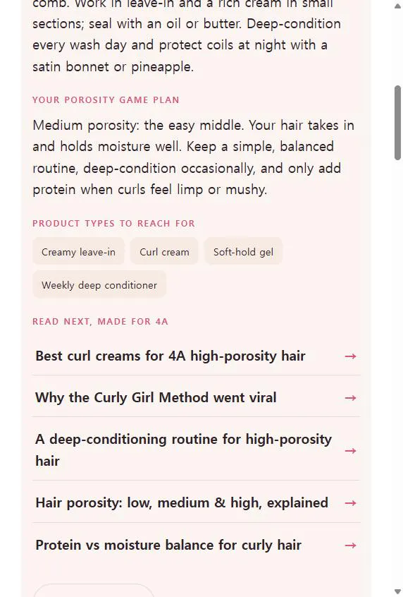 Curl Type Quiz gallery image