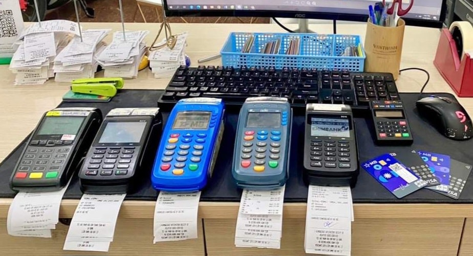 Retrait des cartes de crédit à Danang