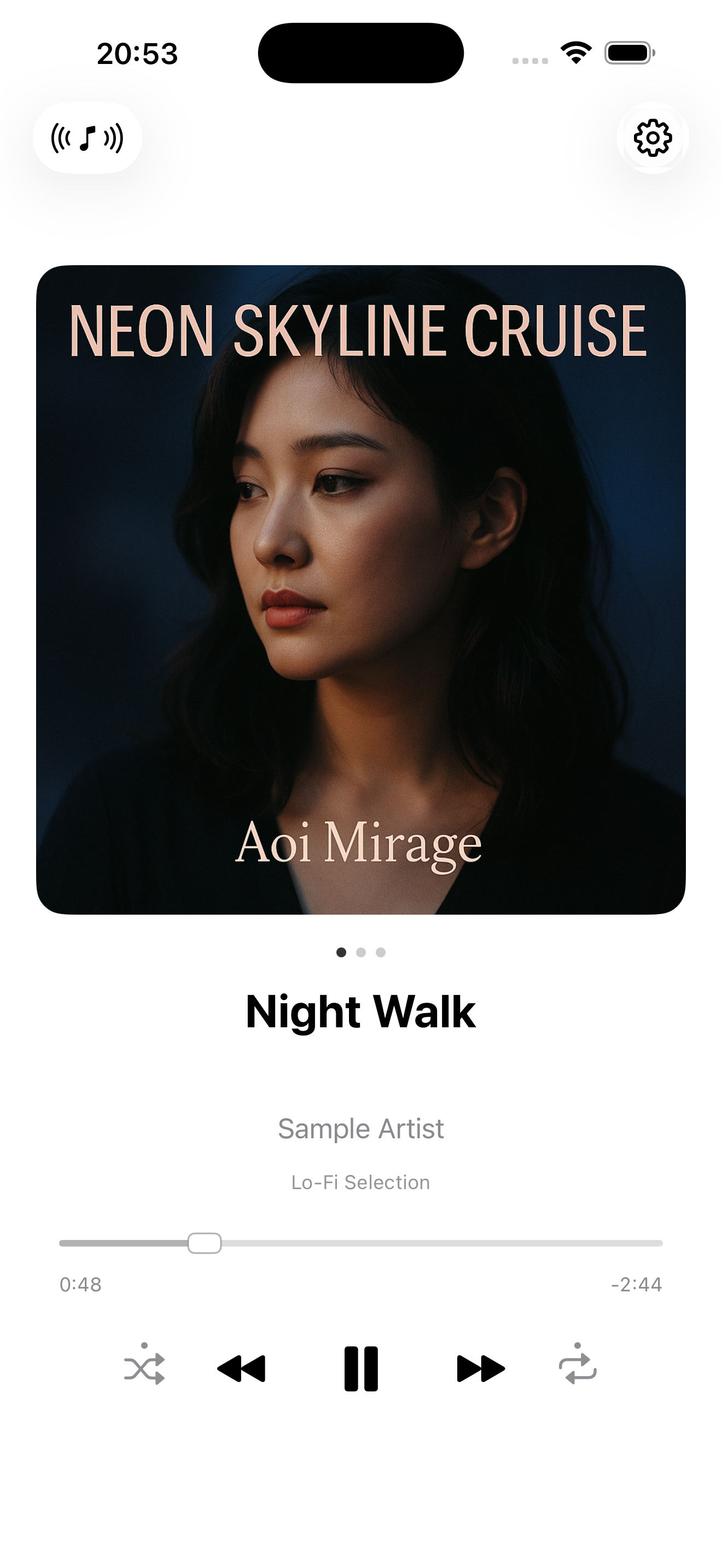 NFCPlayer - Screenshot 2 showing product features and functionality