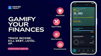 Hunter Vault: RPG Finance Tracker App gallery image