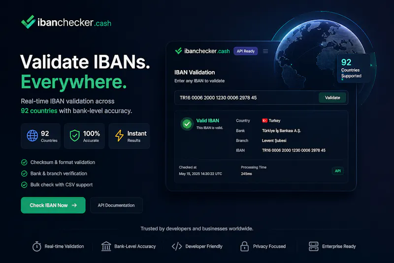 Free IBAN Checker screenshot 1