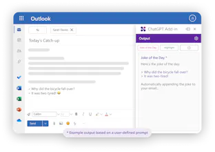 ChatGPT Add-in for Outlook gallery image