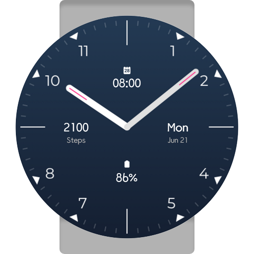 Essential Analog Watch Face gallery image