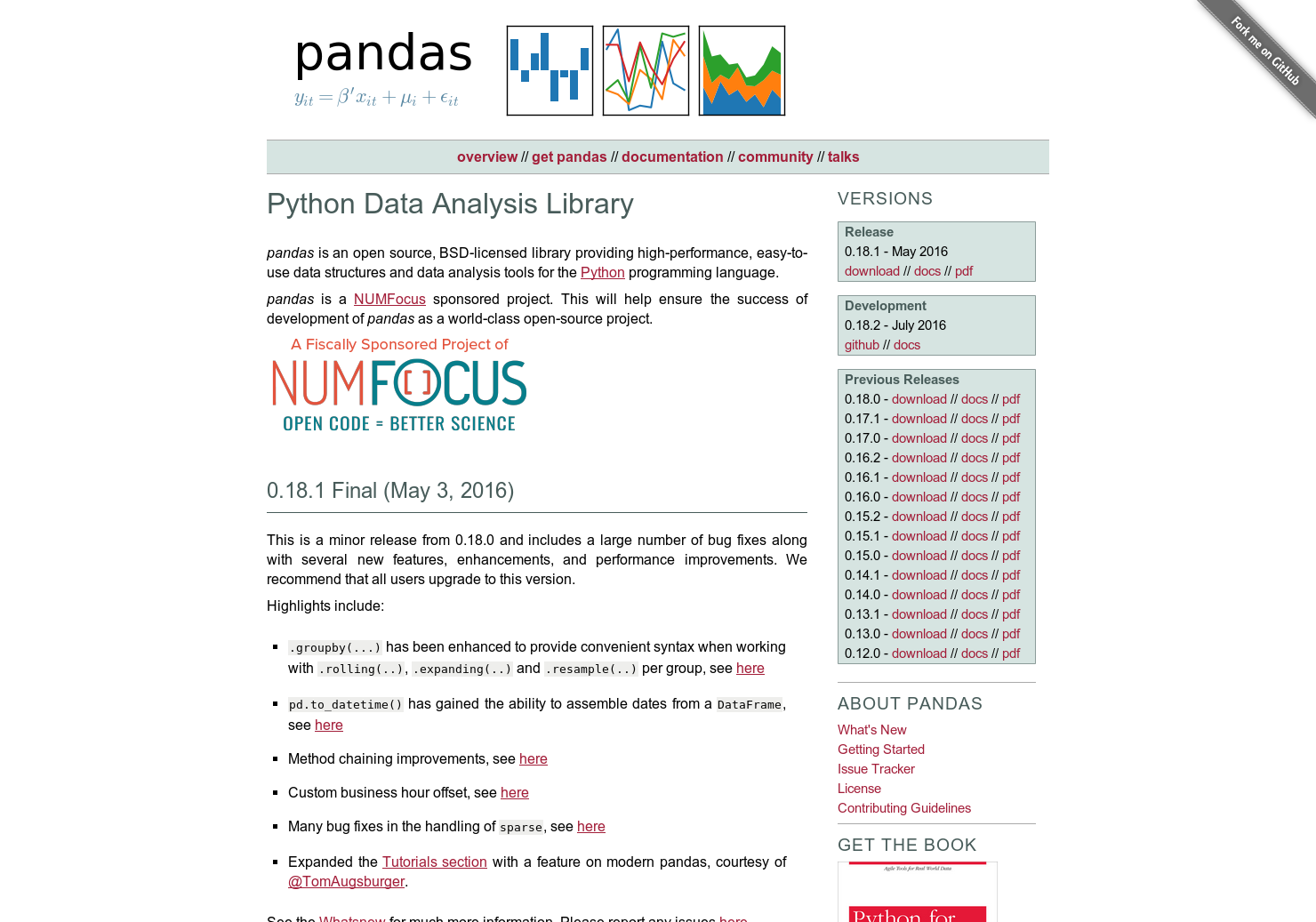 Python Pandas