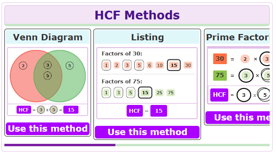 LCM HCF Calculator media 2
