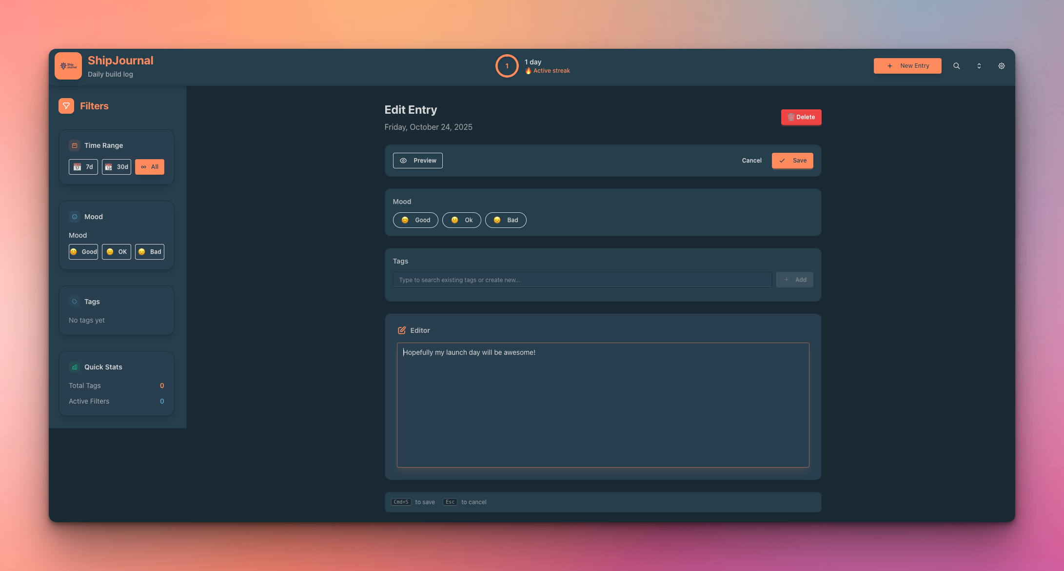 ShipJournal gallery image
