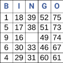 Tableau de bord de bingo