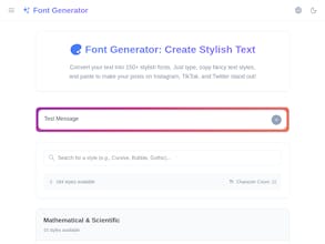 Font Generator gallery image