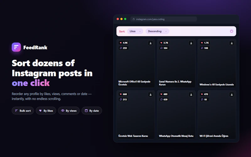 FeedRank screenshot 5