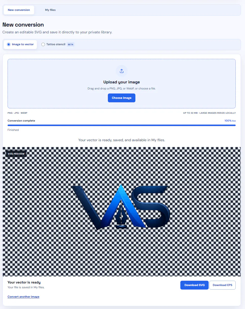 RasterToSVG gallery image