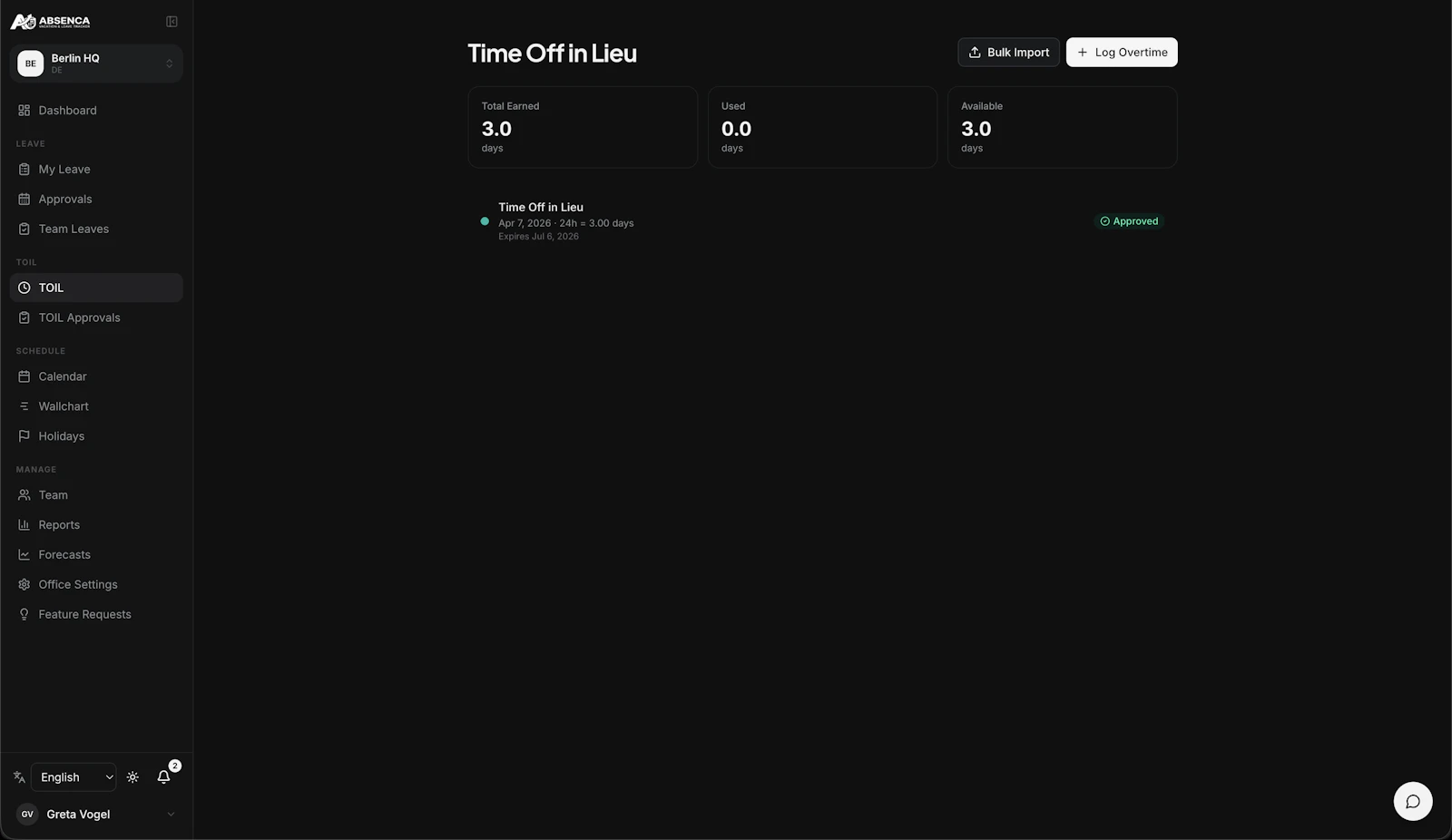Absenca screenshot 5