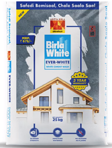 Birla White White White White Cement Wash