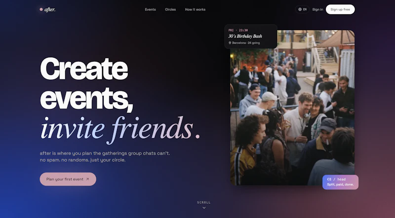 After App screenshot 1