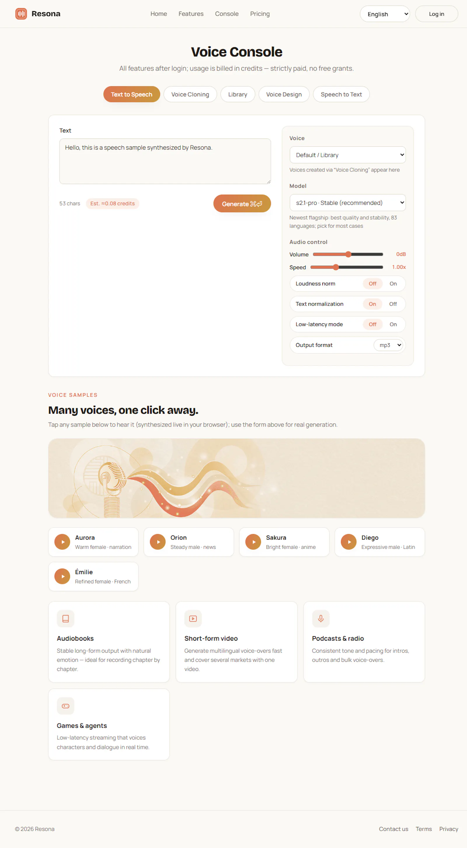 Clone voice,pay only for what you use screenshot 6