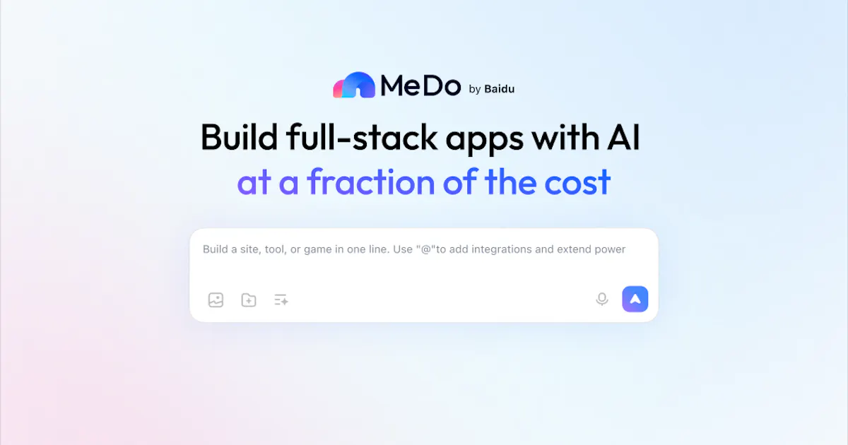 MeDo by Baidu