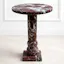 Rosso Marble Round Table