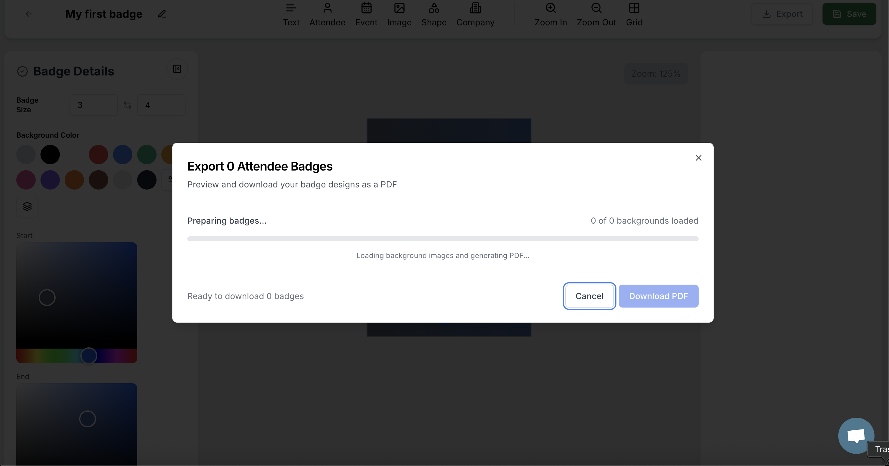 Online Badge Designer gallery image