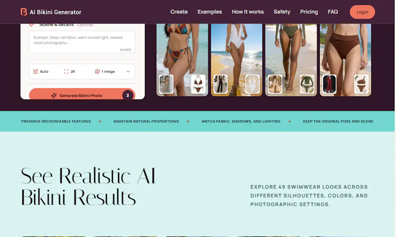 AI Bikini Generator screenshot 3