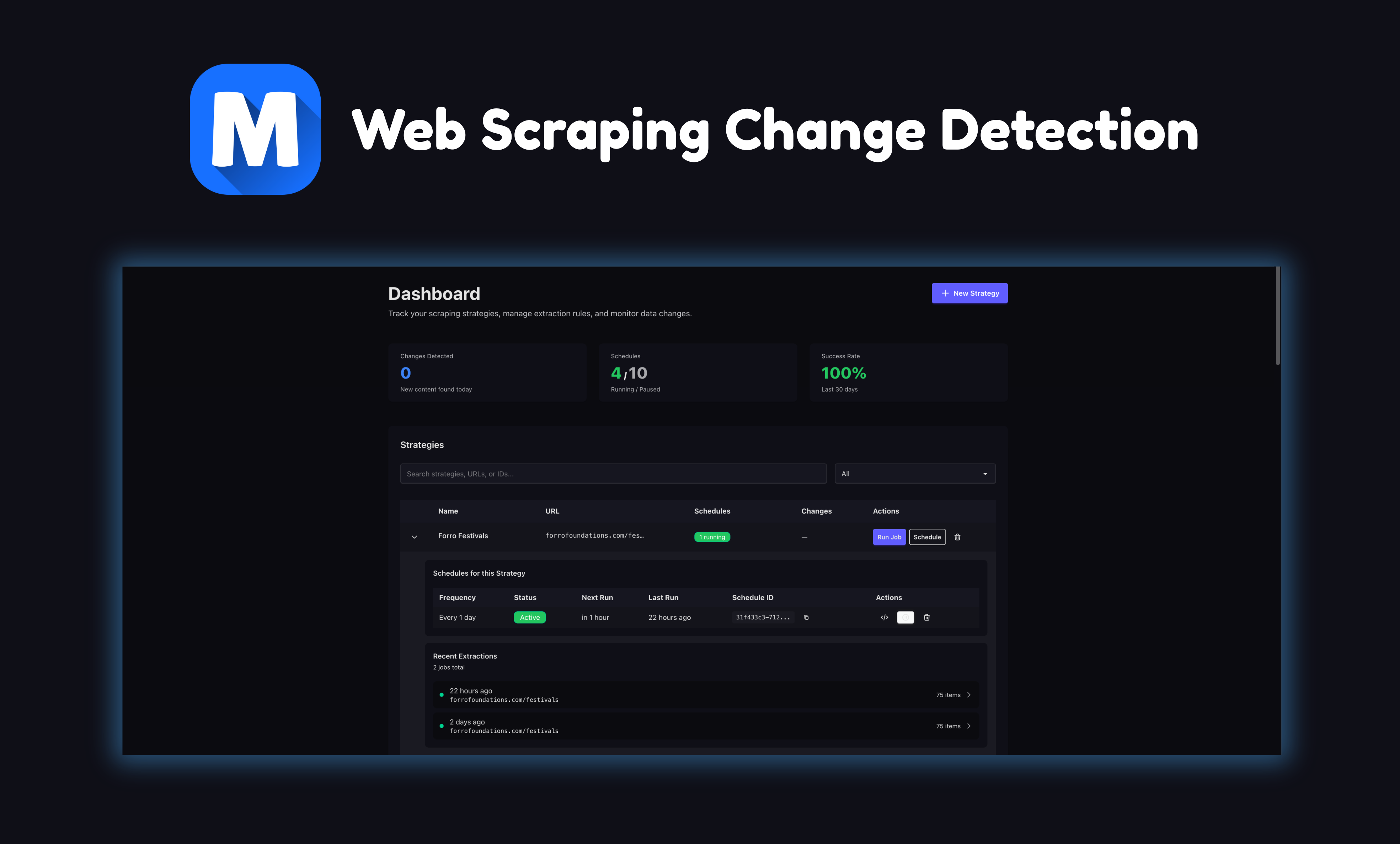 meter - Main product screenshot demonstrating key features and user interface