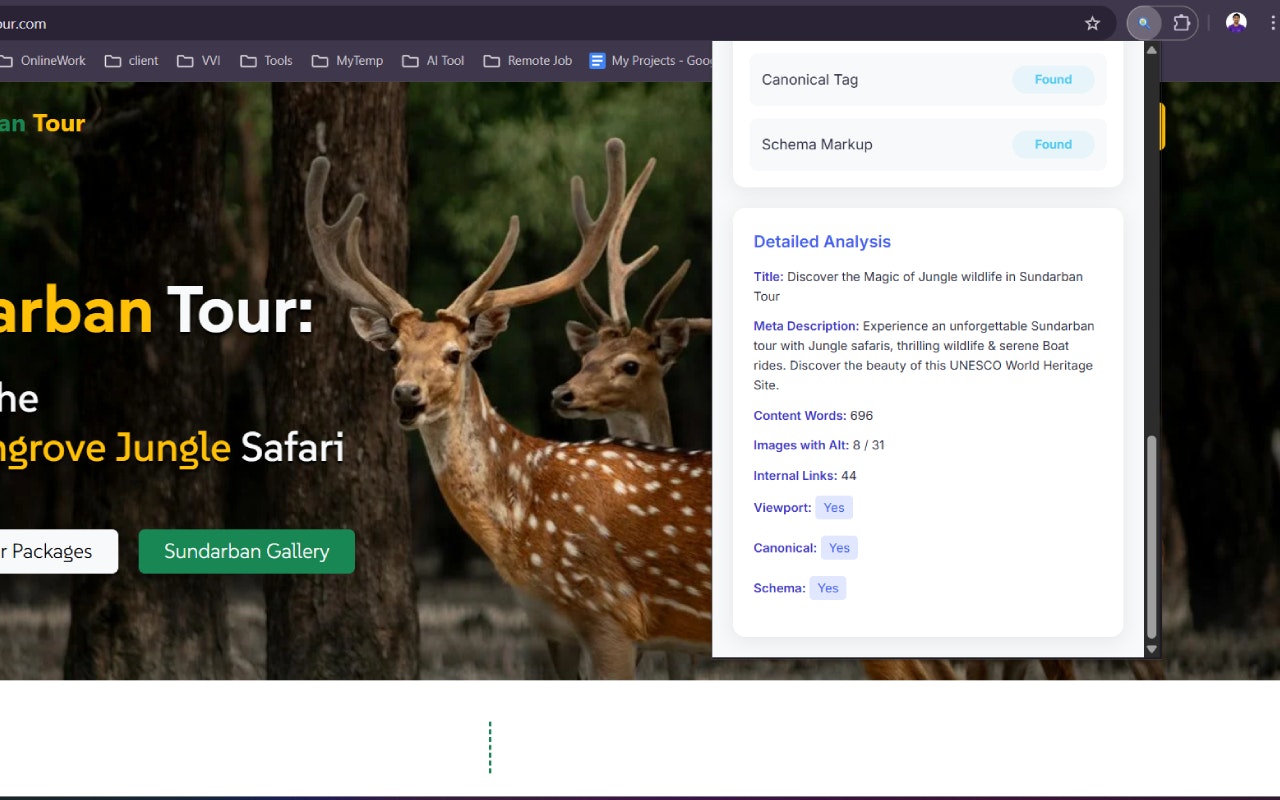 SEO Checklist | On-Page SEO Analyzer  gallery image