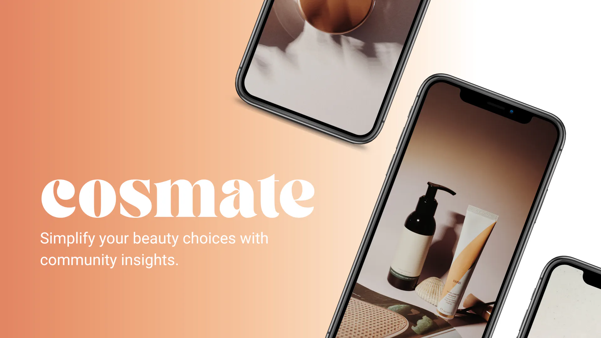 Cosmate 제품 배너
