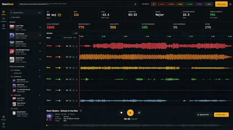 StemDeck screenshot 2