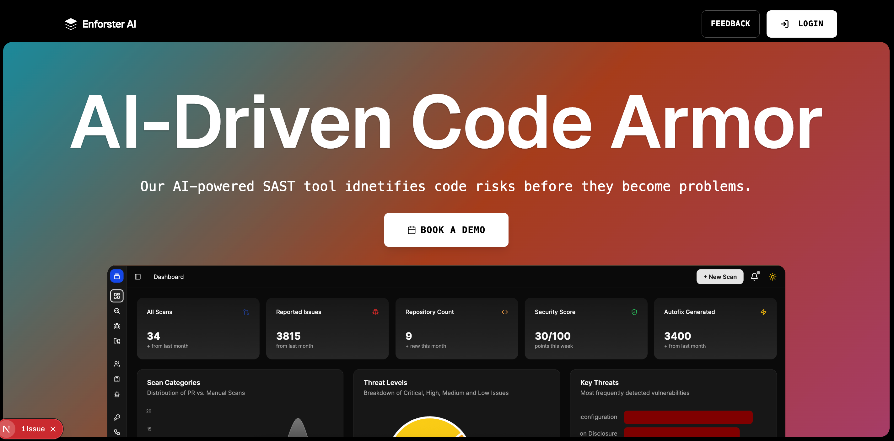 Enforster AI – Contextual Code Security gallery image