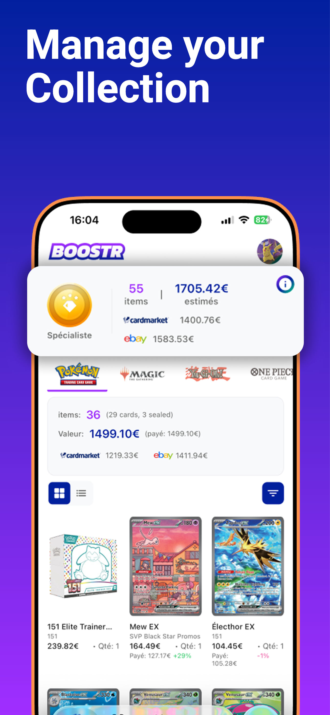 Média Boostr - Scanner, suivre et évaluer vos cartes 2