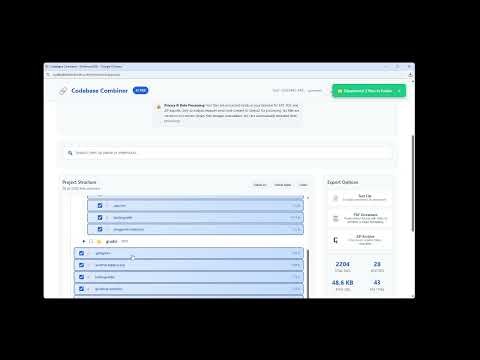 Codebase Combiner gallery image