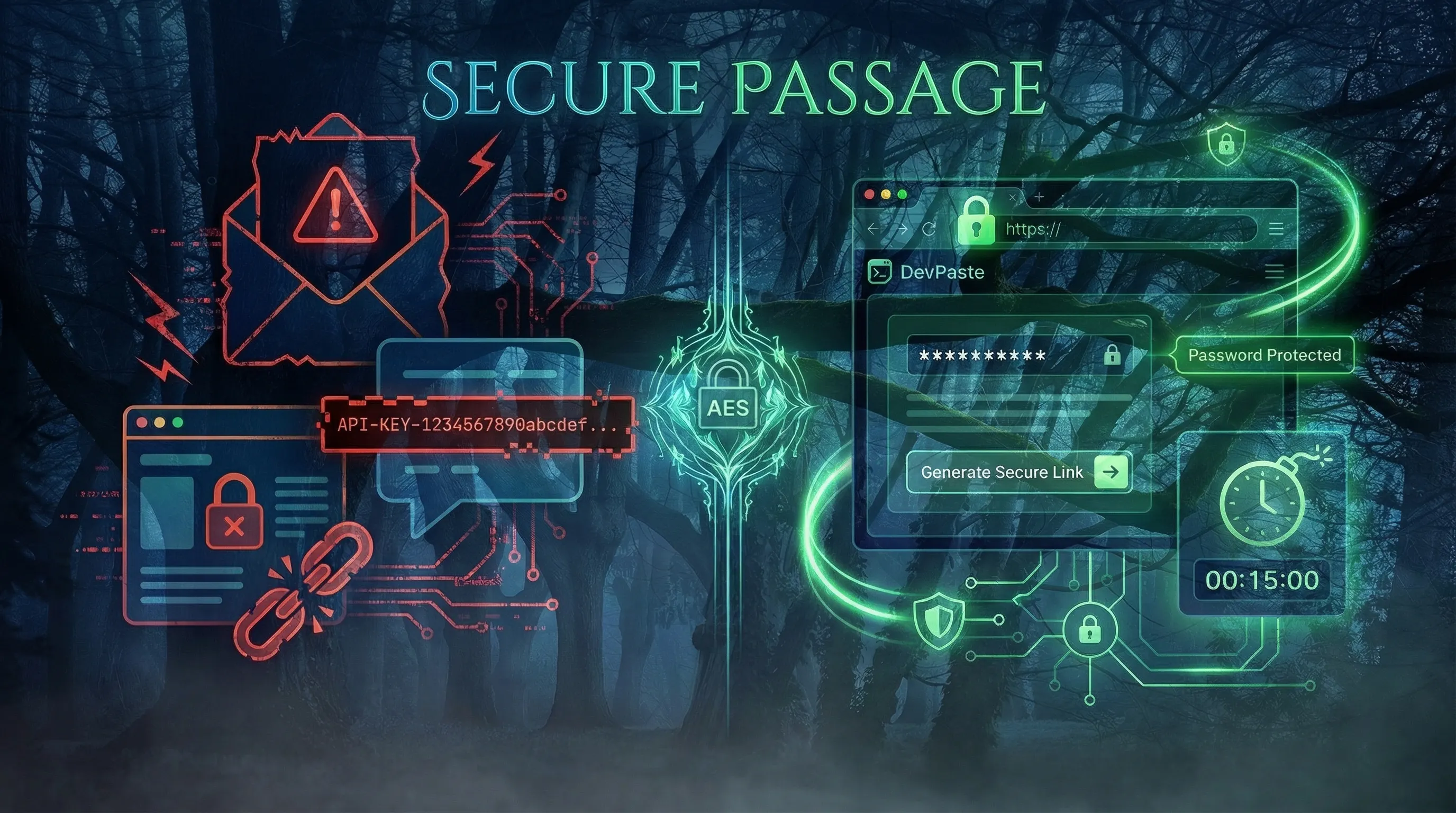 DevPaste — Free Encrypted Pastebin 제품 배너